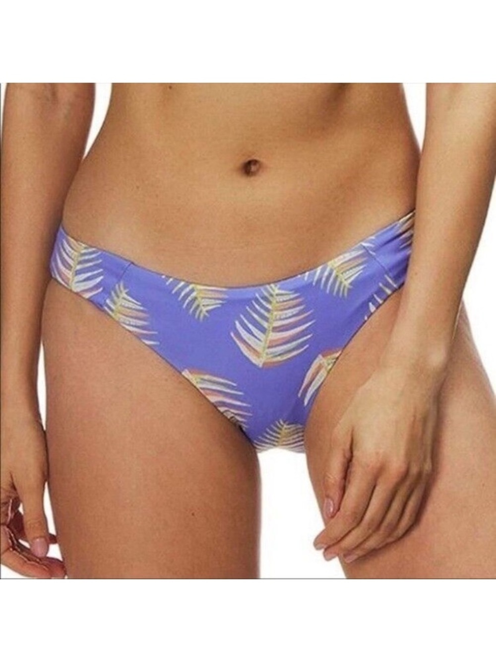 Patagonia Lavender Palm Print Bikini Bottoms